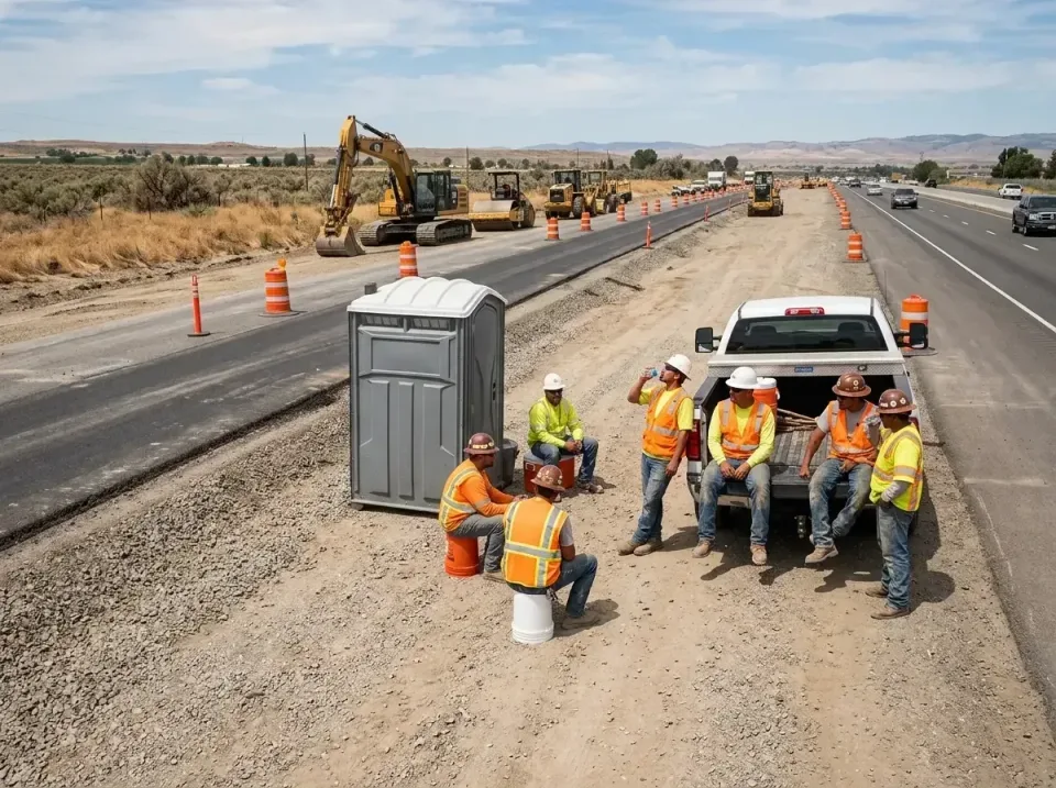 highway-road-construction-crew-007 — frequently asked questions, Porta Potty and Restroom Rentals in Clewiston, FL